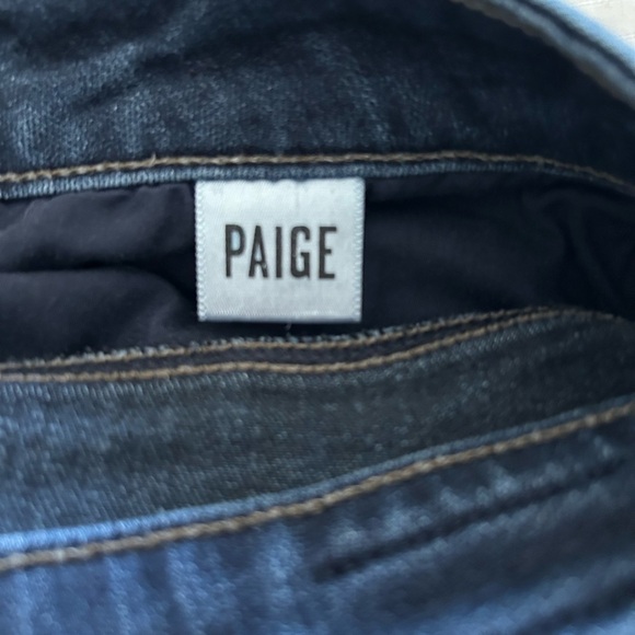 PAIGE/ Hoxton Ultra Skinny in Legenary Fit Ankle Jean/ BLUE / size 32/ - Picture 5 of 10